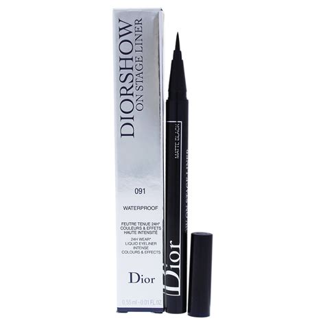 dior eyeliner black|dior diorshow on stage liner.